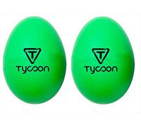 Tycoon TE-G - Shaker de plástico color verde