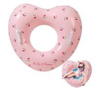 TyCylKu Flotador de piscina para niños, tubos de piscina en forma de corazón, suministros de agua para salvar vidas para playa, ducha, boda, novia, compromiso, graduación, niñas