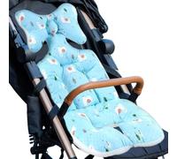 TyCylKu Funda para asiento de cochecito, Forro de inserción de coche para recién nacidos, Alfombrillas de almohada de soporte para la cabeza y el cuerpo para cochecito de bebé para asientos de