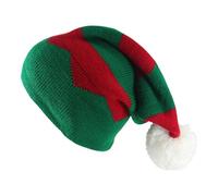 TyCylKu Gorro Navideño | Gorros de Santa Navideños para Mujer - Cómodo Gorro de Punto Colorido Diseño Festivo para Accesorios de Clima Frío Exterior Mujeres Niñas Niños para Actividades de