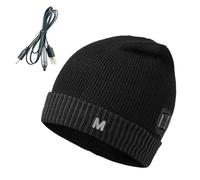 TyCylKu Gorro térmico grueso y cómodo con calefacción por USB, eléctrico, resistente al viento, térmico, para hombres y mujeres, viajes, esquí, senderismo, trabajo, snowboard, deportes, trineo, Borde