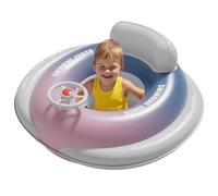 TyCylKu Manguitos de natación para bebé - Anillo de natación inflable,Asiento de seguridad ajustable para bebé 6-36 meses piscina
