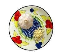 TyCylKu Rallador de Ajo | Rallador Manual Para Alimentos - rallador cerámico y moledor de ajo,para jengibre chocolate queso nueces ñame hogar cocina encimera restaurante