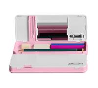 TyCylKu Soporte de lectura para libros, soporte de lectura portátil, estuche para bolígrafos, organizador de papelería para tableta, recetas, estudiantes, escuela, oficina, niños, adolescentes, niñas