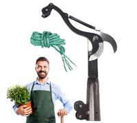 TyCylKu Tijeras de podar resistentes para arbustos y arbustos - Herramienta de cuidado de bonsái con corte preciso y mango ergonómico para horticultura, cuidado de árboles frutales y refinamiento