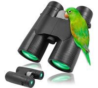 Tydeux 10x42 Compact Binoculars -BK7 Prism -Gifts for Bird Watching, Hunting and Sport Games, Concerts and Theater