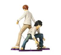 TYdfhSHR 23 cm - Death Note Yagami Light Umhängetasche L Anime Figura Modelo Estatua Colección Spielzeug