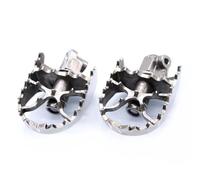 TYEHAF reposapiés Pedales Moto Compatible con Suzuki para GW 250 para Inazuma 2011 2012 2013 2014 2015 2016 2017 para DL250 2017-2018 Reposapiés Giratorios Anchos Piezas Modificadas