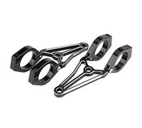 Tyenaza 1 par de soportes de montaje para faros delanteros de motocicleta, soporte de lámpara para Cafe Racer (esterilidad)