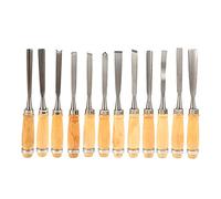 Tyenaza 12 Piezas Gubias para Tallar Madera, Juego de Cinceles de Talla de Madera Profesional, Herramientas para Tallar Madera Gubias para Bricolaje Escultura Carpintero Artistas y Principiantes