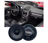 Tyenaza 2 Pcs Altavoz Coaxial 6.5 Pulgadas, Altavoces Coaxiales 2 Vías, 600W Altavoz de Sonido Universal para Car, Audio Stereo Música Altavoz de Alta Sensibilidad para Automóvil(16.5 x 16.5 x 5cm)