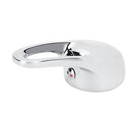 Tyenaza 35mm Grifos para Fregadero, Manija de Repuesto para Grifo de Cocina de Aleación de Zinc Cromo Pulido para Baño, Lavabo, Accesorios de Bañera Accesorios