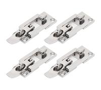 Tyenaza 4Pcs Heavy Duty Anti Rattle Latch Robust Portable Easy Installation Mirror Finish Door Latch Lock