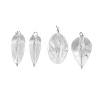 Tyenaza 4pcs Pesca hundiéndose Flotante, hundiendo el Pasador de Ayuda de Lanzamiento