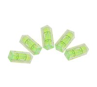 Tyenaza 5 Piezas 15x15x40MM Mini Nivel de Burbuja, Mini Nivels Burbuja Magnetico,Cuadrado Burbuja Herramienta de MedicióN de PequeñO Nivels de Ajuste De áNgulo Balance del Instrumento