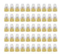Tyenaza 50Pcs Wire Connector Twist Pushin Quick Connect Electric Cable Terminal Block Kit (PCT-102)