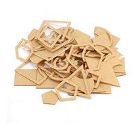 Tyenaza 54 piezas/juego de Plantillas, Plantillas de Edredones Mixtos Hechos a Mano, Acolchador de Patchwork, Plantilla Transparente, Herramienta de Bricolaje, Plantillas de Acolchado Artes