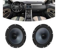 Tyenaza Altavoz componente de 6,5 Pulgadas, Juego de Altavoces para Puerta Delantera de Coche de Potencia máxima de 4 ohmios y 500 W con 2 tweeters de woofer de Rango Medio