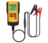 Tyenaza Battery Tester Voltaje Resistencia interna AH Capacidad Pantalla de 12 V Campleador de baterías para automóvil, pantalla LCD Vecial para la batería universal