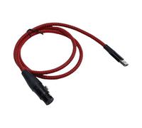 Tyenaza Cable XLR a USB convertidor de enlace de micrófono hembra sonido HiFi para grabación de micrófono Karaoke cantar altavoz consola mezcladora (1 metro)