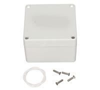 Tyenaza Caja Electrica Estanca, Cajas Empalmes Exterior, Cajas Electricas de Superficie, IP65 ABS Resistente Agua Cajas de Proyectos EléCtricos, para Instalaciones EléCtricas(83x81x56mm)