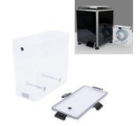 Tyenaza Caja secadora de filamentos de impresión 3D, 1 kg de gran capacidad, diseño de soporte rodante, caja secadora de sellado de almacenamiento de filamentos con termohigrómetro