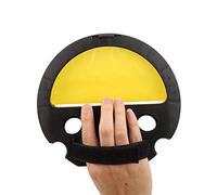 Tyenaza Children atrapa y lanzan una Raqueta de Juego de Juego de Bola de Mano Juguete al Aire Libre para niños de la Familia para niños, Azul Negro 2 Raza 4 Bola (21 * 20cm) (Negro)