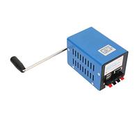 Tyenaza Crank Power Bank, Generador de Manivela Portátil, alta Potencia Carga USB, Dinamotor de Emergencia, Alimentación de CA de Respaldo para Generador de Jardín Al Aire Libre para Acampar