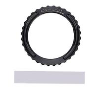 Tyenaza - Cubierta de disco de bloqueo central para bicicleta, repuesto para juego de ruedas CP WTO, tuerca de anillo de bloqueo de freno de disco de aleación de Ti (Black)