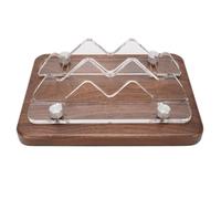 Tyenaza Desktop Computer Host Vertical Holder Wooden Adjustable Slot Host Vertical Dock for M4 M3 M2 M1