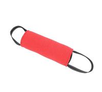 Tyenaza Dog Bite Tug Toy High Strength Fabric Ergonomic Non Slip Hand Strap Dog Training Bite Pillow Toy (Red)