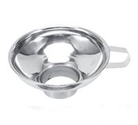 Tyenaza Embudo de Boca Ancha, Embudos Mermelada de Acero Inoxidable, Embudo de Cocina de Acero Inoxidable con Asa, para la Transmisión de Ingredientes Líquidos Transferir Líquidos y Polvos(S)