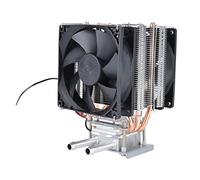 Tyenaza Enfriador Termoeléctrico de 12 V, Refrigeración Termoeléctrica Peltier, Sistema de refrigeración por Agua con Ventilador, Producto Terminado del Cabezal de Enfriamiento de Agua del Tubo ZH