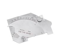 Tyenaza Galgas Soldadura, Medidor de soldadura MG-8 de Acero Inoxidable, Herramienta de Medición de Soldadura, Medidor de leva de puente, para Inspección de Superficies Soldadas y Junta