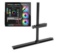 Tyenaza GPU Support Bracket, Soporte de Tarjeta Gráfica GPU, Adjustable Aluminum Anti Sag GPU Bracket Video Graphics Card Support with Hidden Magnet, para Adaptarse a Diferentes Tipos de Chasis(Black)