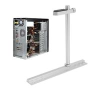 Tyenaza GPU Support Bracket, Soporte de Tarjeta Gráfica GPU, Adjustable Aluminum Anti Sag GPU Bracket Video Graphics Card Support with Hidden Magnet, para Adaptarse Diferentes Tipos de Chasis(Silver)