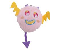 Tyenaza Juguete masticable Interactivo chirriante, Juguete Multifuncional de Felpa, Divertido y Lindo para Jugar a Masticar la dentición del Gato (Rosa)