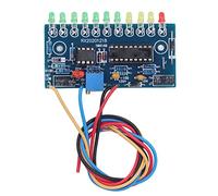 Tyenaza LED Audio Level Indicator Module 10 Segment 11pcs 3mm Leds Audio Level Indicator Board for VU Meter Preamplifier