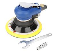 Tyenaza Lijadora Orbital Excéntrica Neumática, Lijadora Orbital Aleatoria de Aire de 5 Pulgadas, Pulidora NeumáTica Redonda AT-980, para Pulir y Lijar AutomóViles, Metales, Madera y Muebles