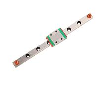 Tyenaza LML9B Mini Guía de Riel Lineal, Riel de GuíA Lineal en Miniatura, Deslizador de Guía Lineal en Miniatura, Guia Lineal con Sistema de Lubricación, para Impresora 3D y Máquina CNC(150mm)