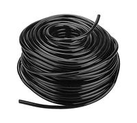 Tyenaza Manguera Riego 4mm, Sistema de Riego por Goteo de Jardín, PVC Flexible Micro Riego por Goteo Distribución Tubo de Dubería, para Jardín, Macizo de Flores, Plantas de Patio, Terraza(50m)