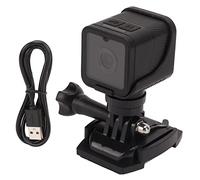 Tyenaza Mini Cámara Hotspot, Cámara WiFi Hotspot, Mini Videocámara Portátil CS03 1080P HD 16:9 Cámara Deportiva, Cámara de Vigilancia WiFi Interior Exterior, para Grabación de Video Seguridad en Hogar