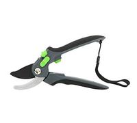 Tyenaza Multifunction Anti-Skid Gardening Pruning Shears Plant Tree Branch Cutting Trimming Scissors (Silver)