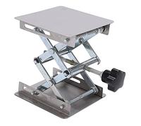 Tyenaza Plataforma de elevación, Mesa de elevación de Soporte de Acero Inoxidable Manual de Asunto de elevación en Miniatura, estación de Trabajo de reparación de Soporte de
