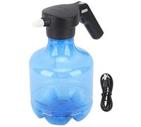 Tyenaza Pulverizador Eléctrico Recargable 3L, Planta de Botella de Spray Eléctrica, Botella Rociadora de Limpieza a Alta Presión para Lavar Autos, Regar Plantas y Desinfectar, 29x16,5 cm(Azul)