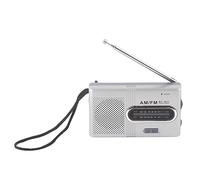 Tyenaza Radios de Onda Corta portátiles, Mini Radio con Conector de Auriculares de Antena telescópica, Altavoces Estereo Receptor de música Receptor
