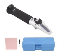 Tyenaza Refractómetro Digital, Refractómetro De Alcohol Portátil 0-80% Probador Anticongelante para Medición del Porcentaje De Volumen De Alcohol Espiritual