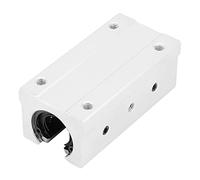 Tyenaza Rodamientos Lineales, SBR20LUU 20MM Bloque Deslizante de Rodamiento de Bolas de Movimiento Lineal, Abierto Lineal de Rodamiento de Movimiento, para Impresora 3D, Máquina de Grabado