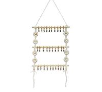 Tyenaza Soporte para Diadema de Pared Estilo Bohemio, Organizador de exhibición de Lazos para el Cabello de Gran Capacidad, Ahorro de Espacio
