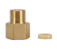 Tyenaza Tanque de almacenamiento de CO2 W21.8 o CGA320 Adaptador Convertidor Adaptador de tanque de llenado Adaptador de botella de refresco Conector Adaptador Accesorios.(CGA320 hasta W21.8)